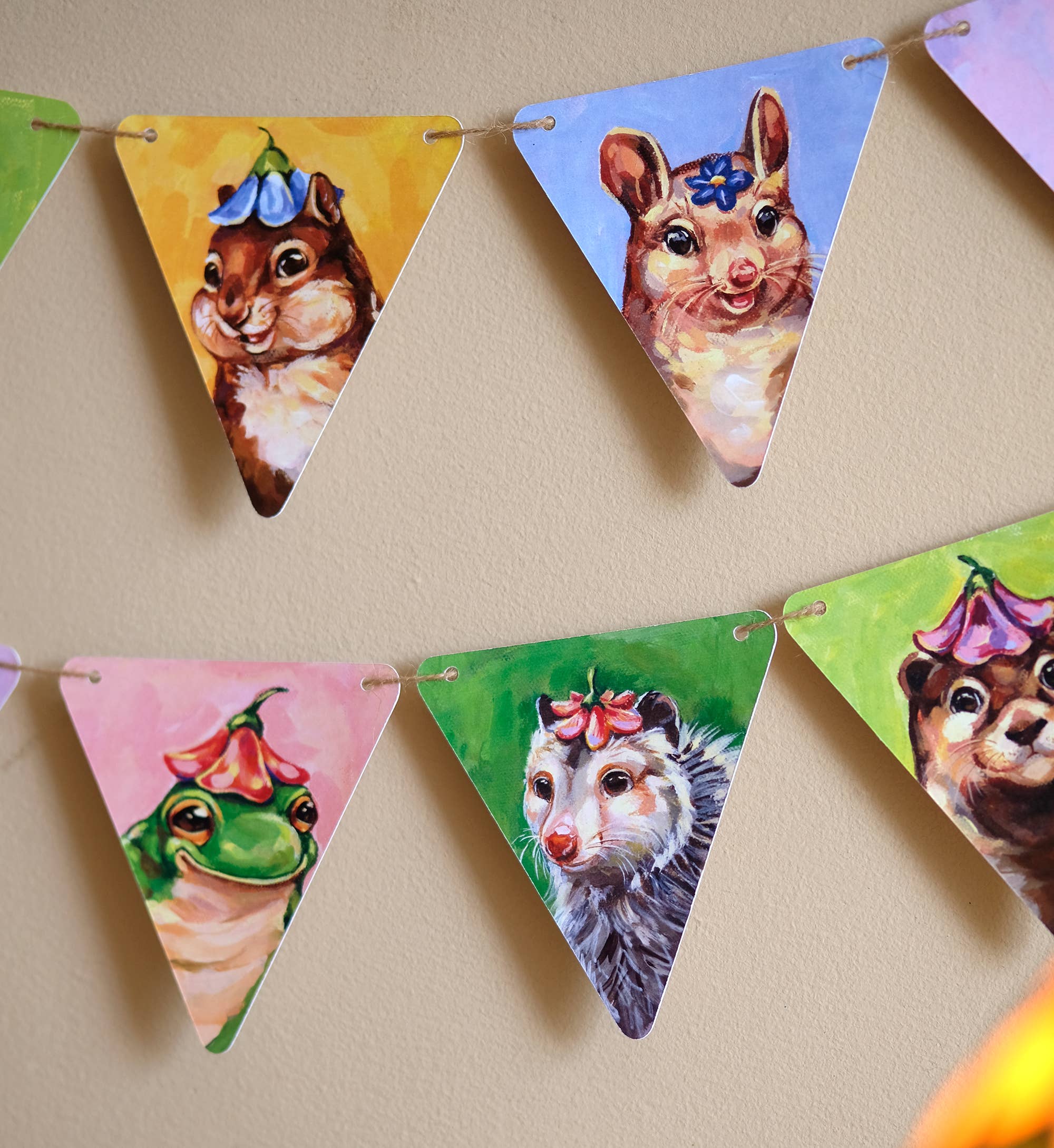 Doro Marcello - Wholesale Bunting/Garland - Animals Paper Garlands | DIY Craft Kit | Birthday Bunting3