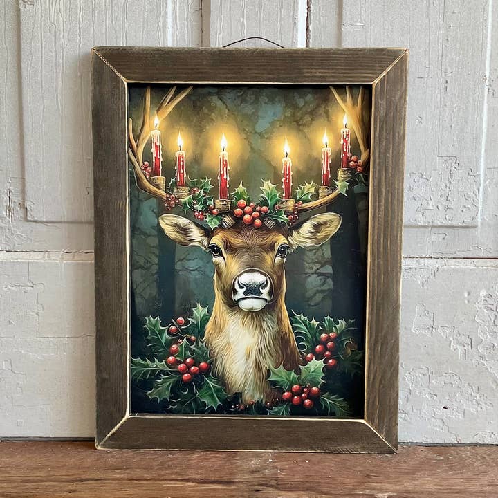 HMK430L Glowing Reindeer for wholesale by JanMichaels Art & Home
