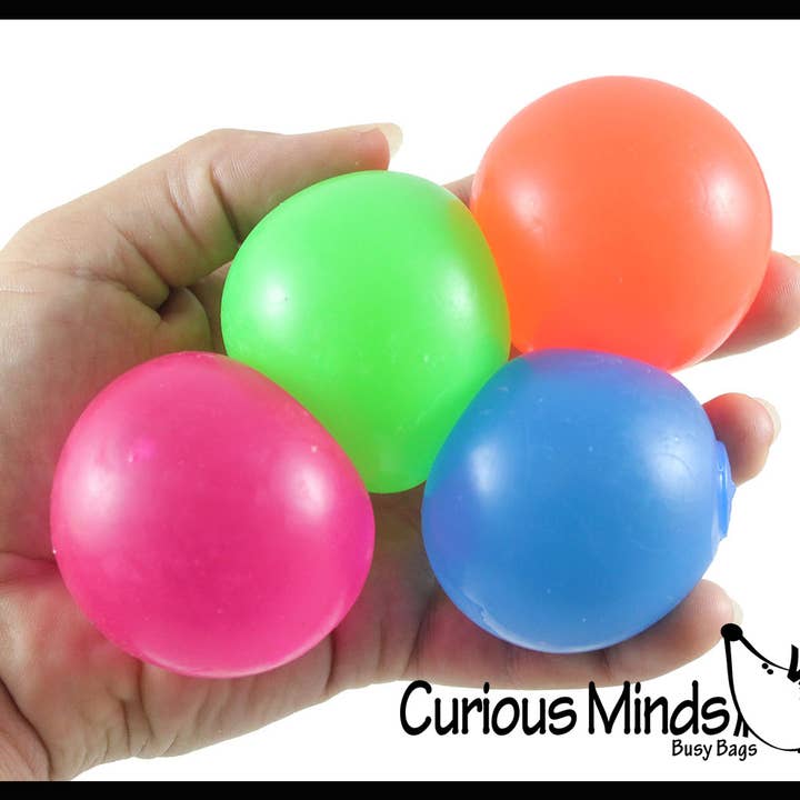 Curious Minds Toys – wholesale Fidget toy – Kids – 1 Soft Jelly Ball - Super Soft and Squishy Fidget Stress Bal