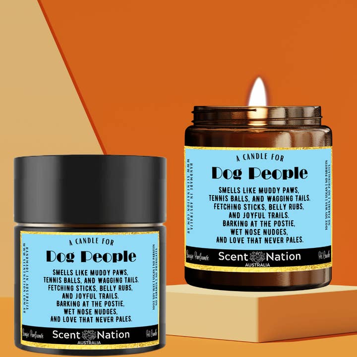 Scent Nation Australia - Wholesale Jar/filled candle - A Candle for the Dog People - Scented Soy Candle AUS