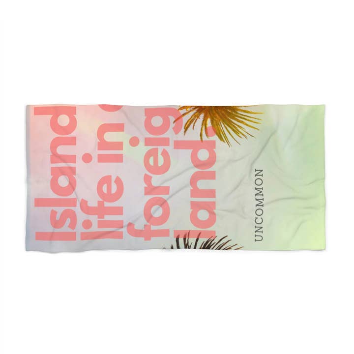 Island Strandtuch für den Großhandel von happy clothing co.