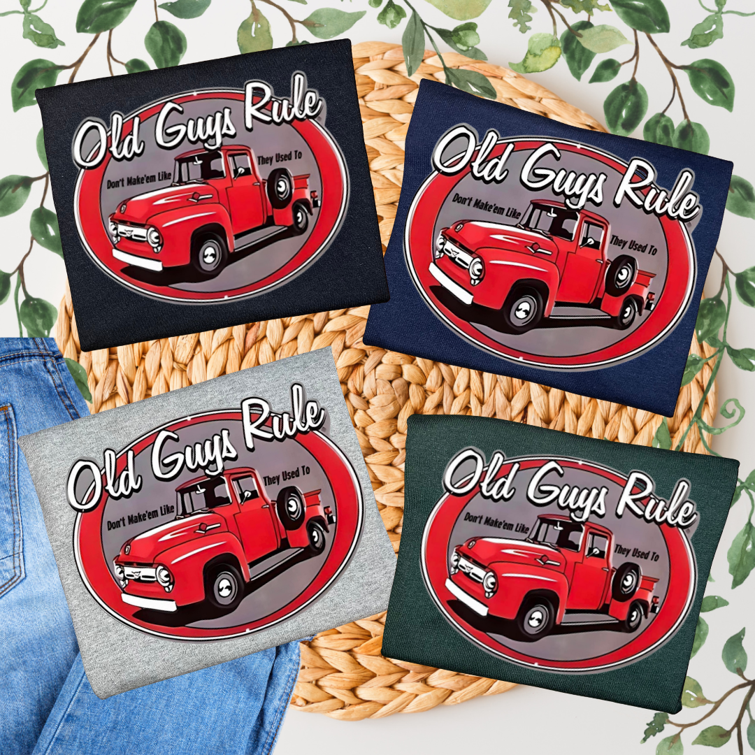 Duck Creations Wholesale - Wholesale T-Shirt (Graphic) - Unisex - Old Guys Rule T-Shirt0