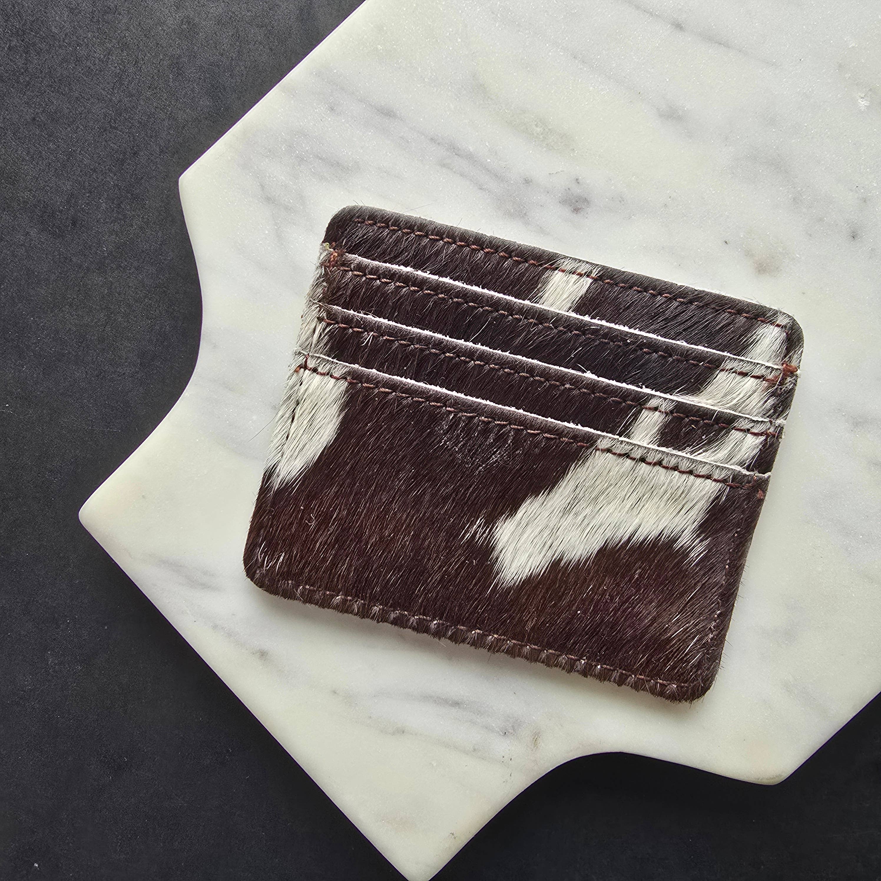 Ranchers Closet - Wholesale Card Holder - Women's - Genuine Hair-On Cowhide Wallet – Slim Western Card Holder1