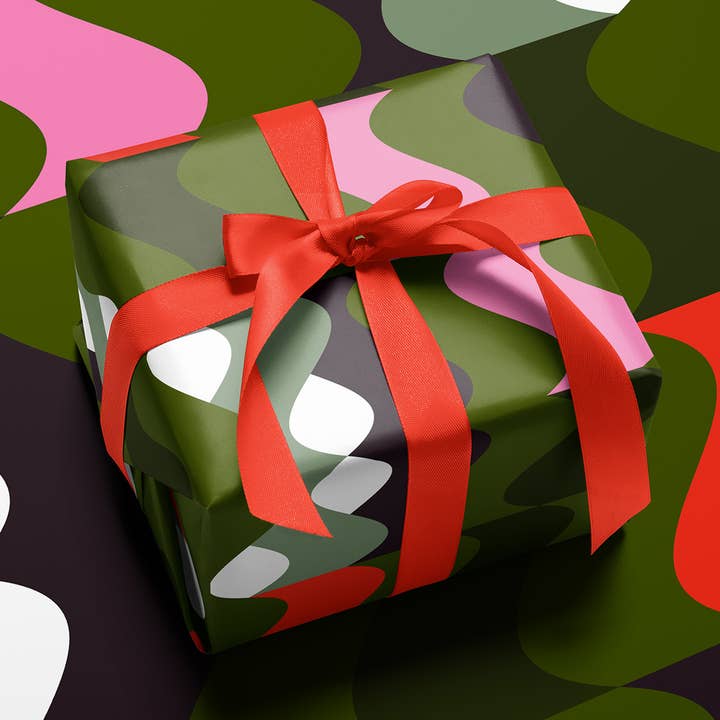 Imprint 4 | Imprint Series | Gift Wrapping Paper for wholesale by Storigraphic®