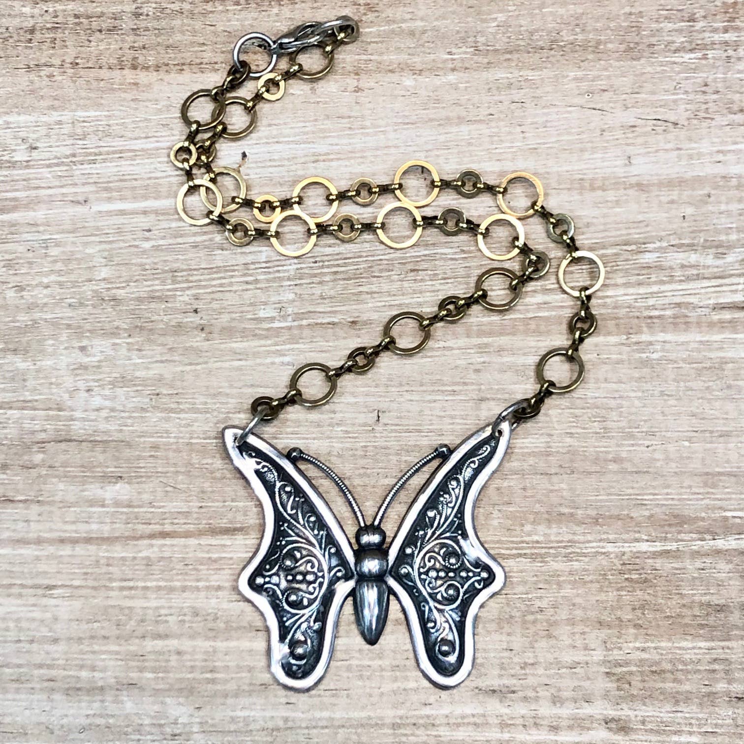 Lorraine Frances Jewelry - Wholesale Pendant/Charm Necklace - Bold & Beautiful Butterfly Necklace0