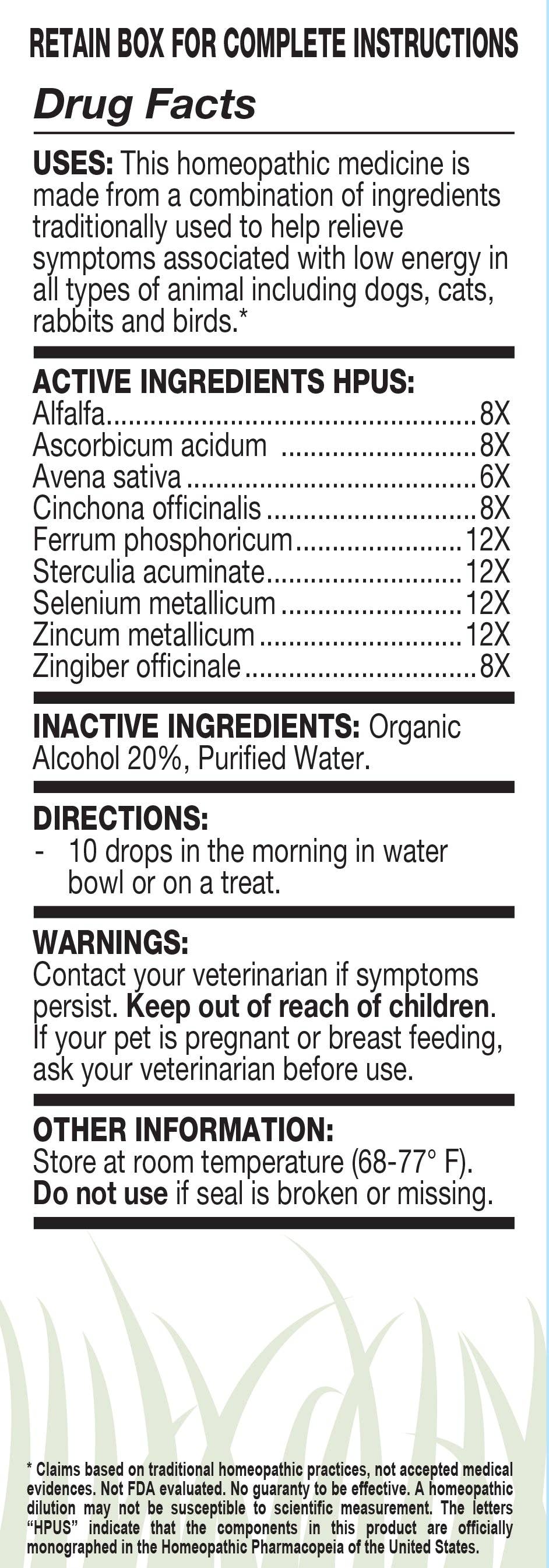 Ollois - Wholesale Pet Supplement - Cat/Dog - Ollopets Energy, Homeopathic Drops for All Pets, 30ml2