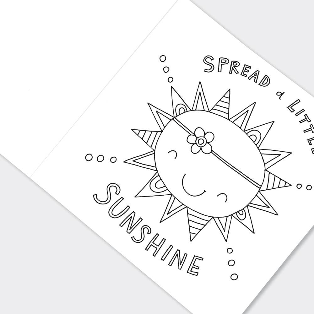 Rachel Ellen Designs - Wholesale Coloring & Activity Book - Kids & Baby - Children's Colouring Book of Happiness1