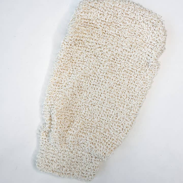 Smile Boutiques - Vente Gants/moufle pour gommage - Gant en jute naturel - Exfoliant biodégradable biologique3