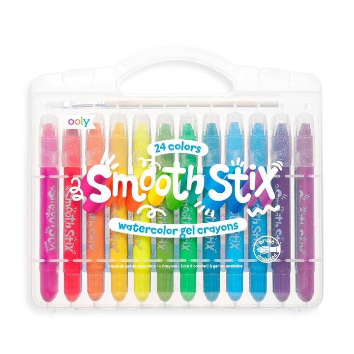 Smooth Stix : Crayons Gel Aquarelle (Ensemble de 25 pièces) pour la vente par OOLY