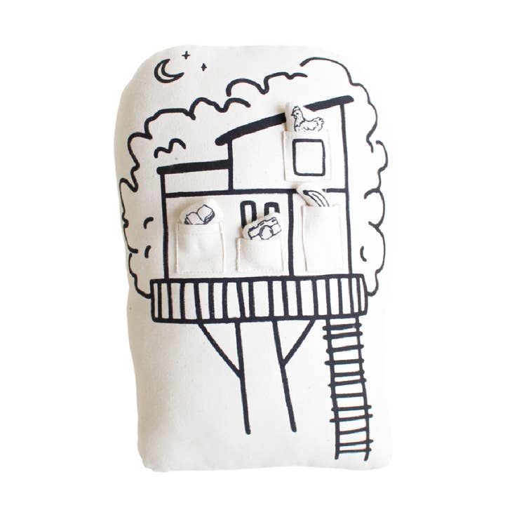 Treehouse Play Pillow for wholesale by DLK