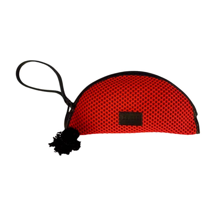 DEVESÉ - Wholesale Pouch - Women's - Pon Pon pouch in technical fabric and leather