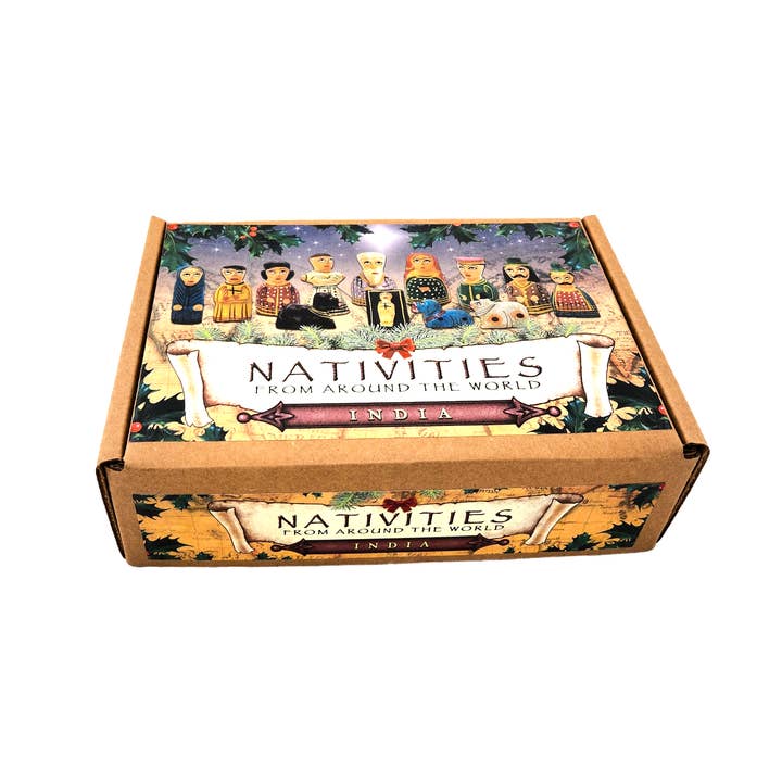 Sedona Spirit - Wholesale Nativity Scene Decor - Nativities From Around the World - India