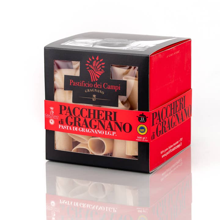 Pasta di Gragnano PGI - Paccheri, 500g Made in Italy and other Purchase Wholesale gravljus. Free Returns & Net 60 Terms on Faire trending on Faire.