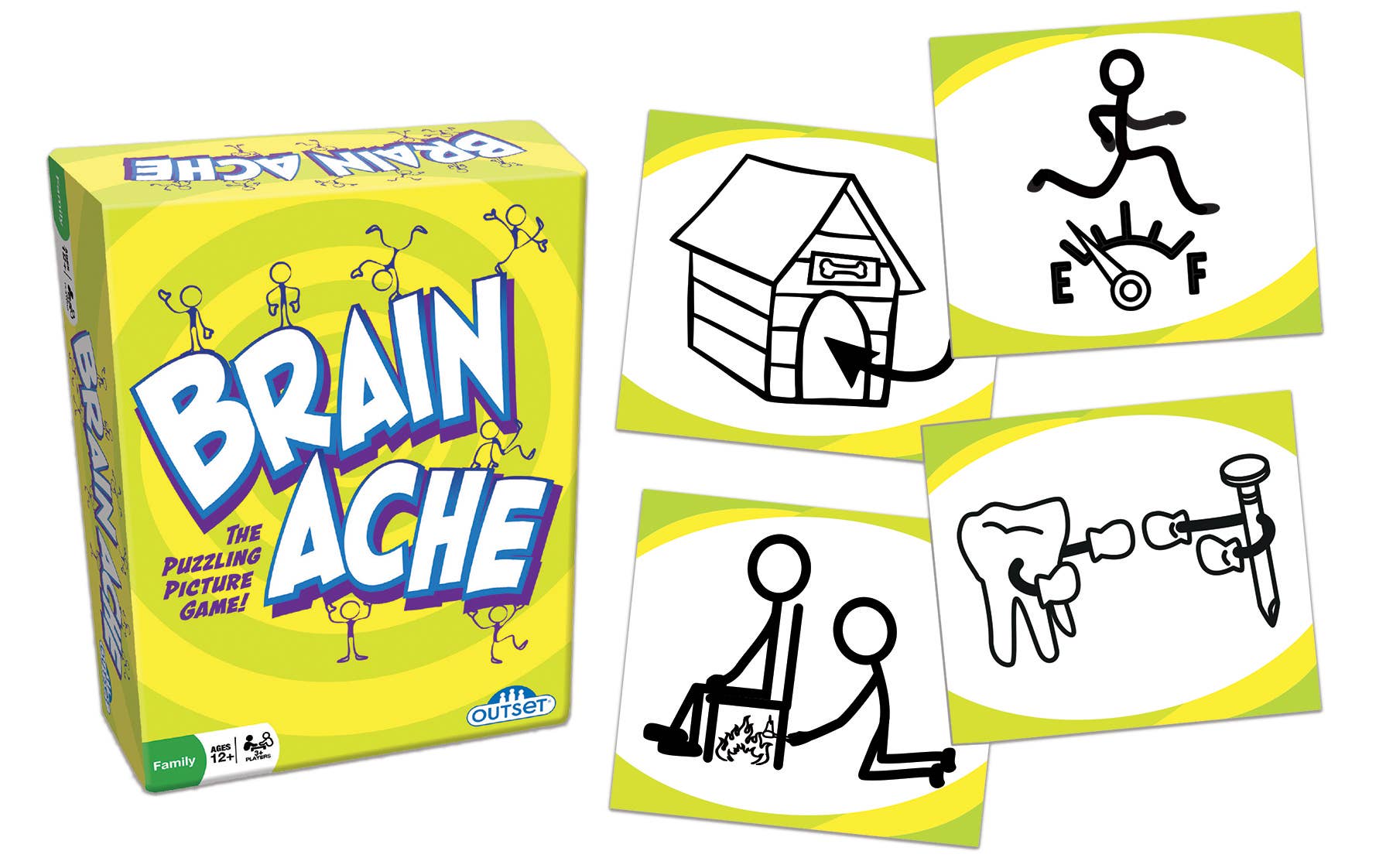 Outset Games and Cobble Hill Puzzles - Wholesale Card Game - Brain Ache: Puzzling Picture Game2