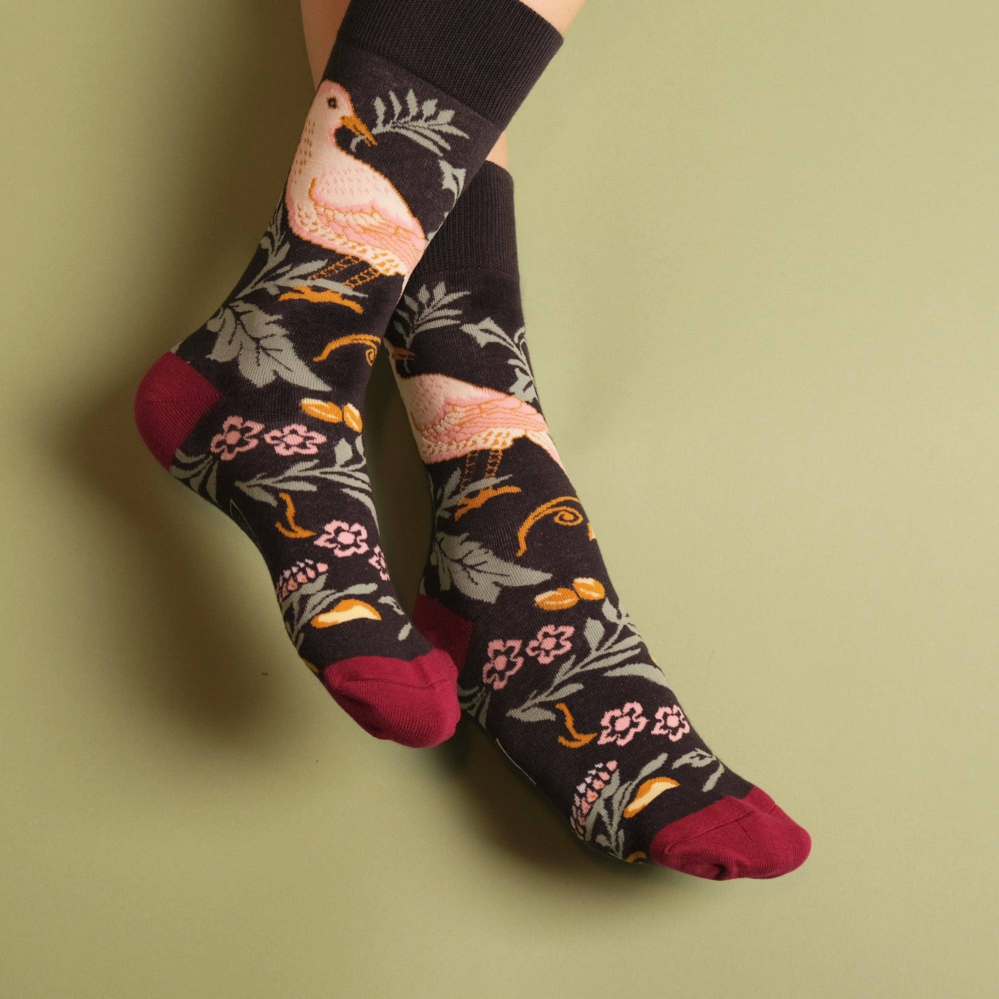 Offbeat - Venta al por mayor Calcetines - Unisex - Calcetines Black Bird I Venta al por mayor2