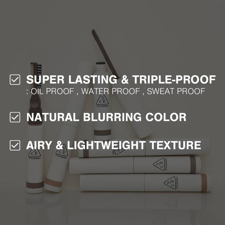 K Motives Beauty - Wholesale Eyebrow pencil/filler - 3CE All-Rounder Brow 6.5g (3 Colors)2