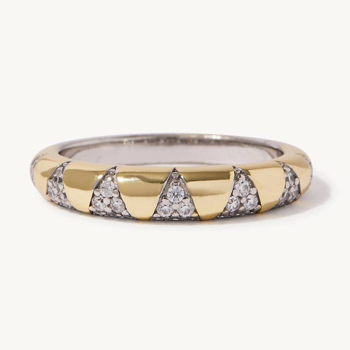 Bruna ædelsten ring for engroshandel hos Ideaure Jewelry