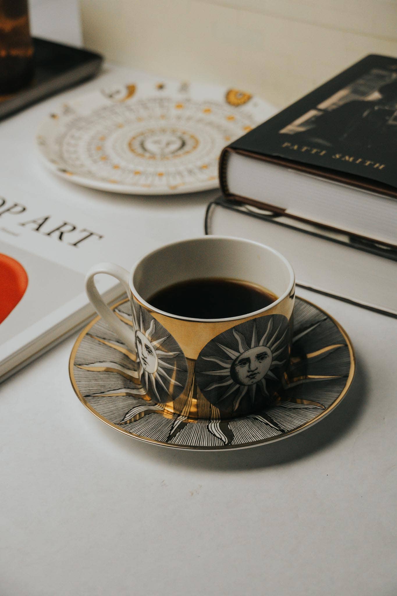 Spitfire Girl - Venta al por mayor Taza de café/té - Juego de taza y platillo Celestial Radiance3