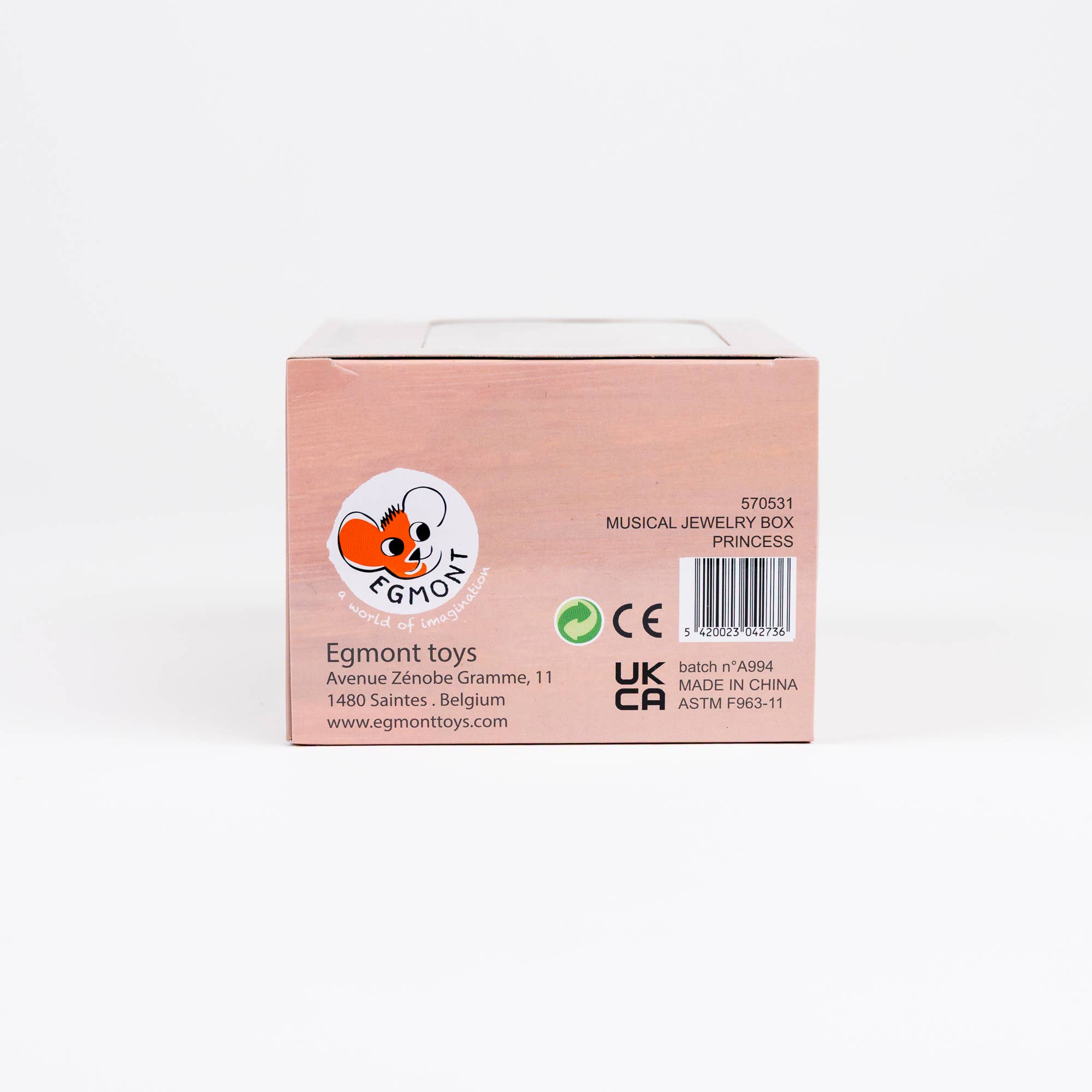 Egmont - Wholesale Jewelry Box/Organizer - Kids - Musical Jewelry Box - Princess16