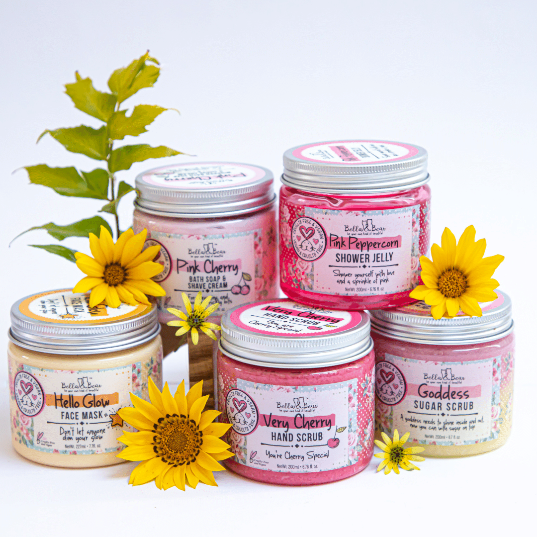 Bella & Bear - Vendita all'ingrosso Scrub/esfoliante per il corpo - Bella & Bear Goddess Sugar Scrub, scrub corpo mini | Idea regalo | Formato da viaggio14