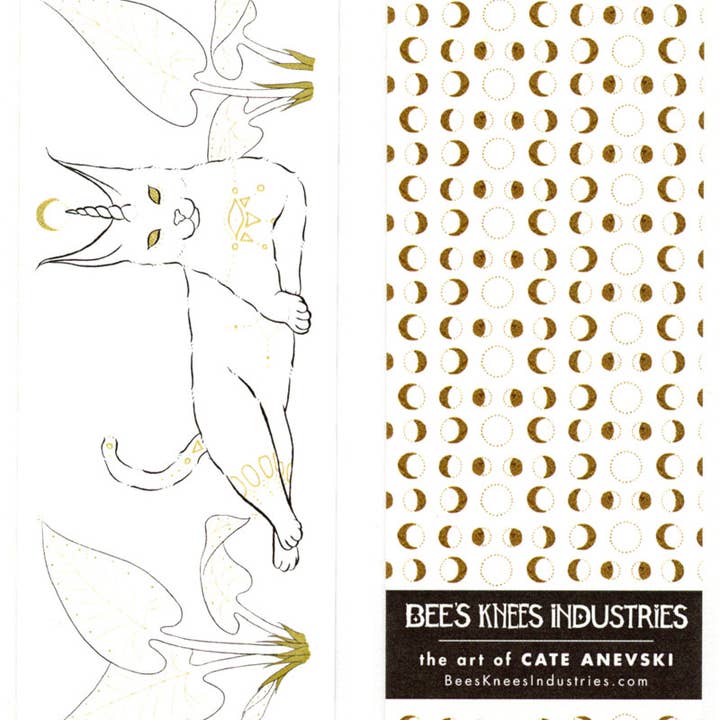 Marque-page Caracal Cat pour la vente par Bee's Knees Industries