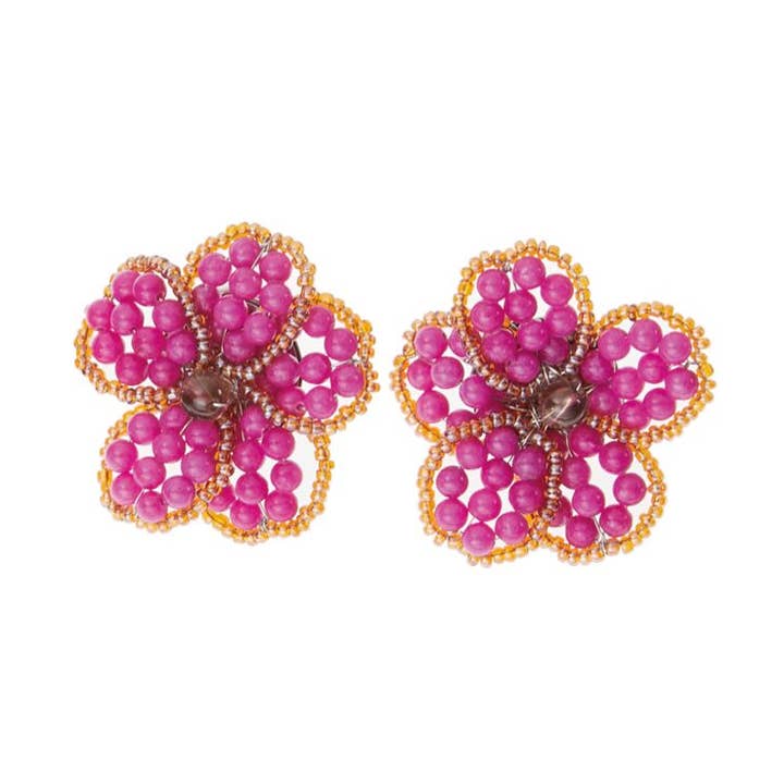 Earrings With Agate And Crystals for wholesale by Ottaviani