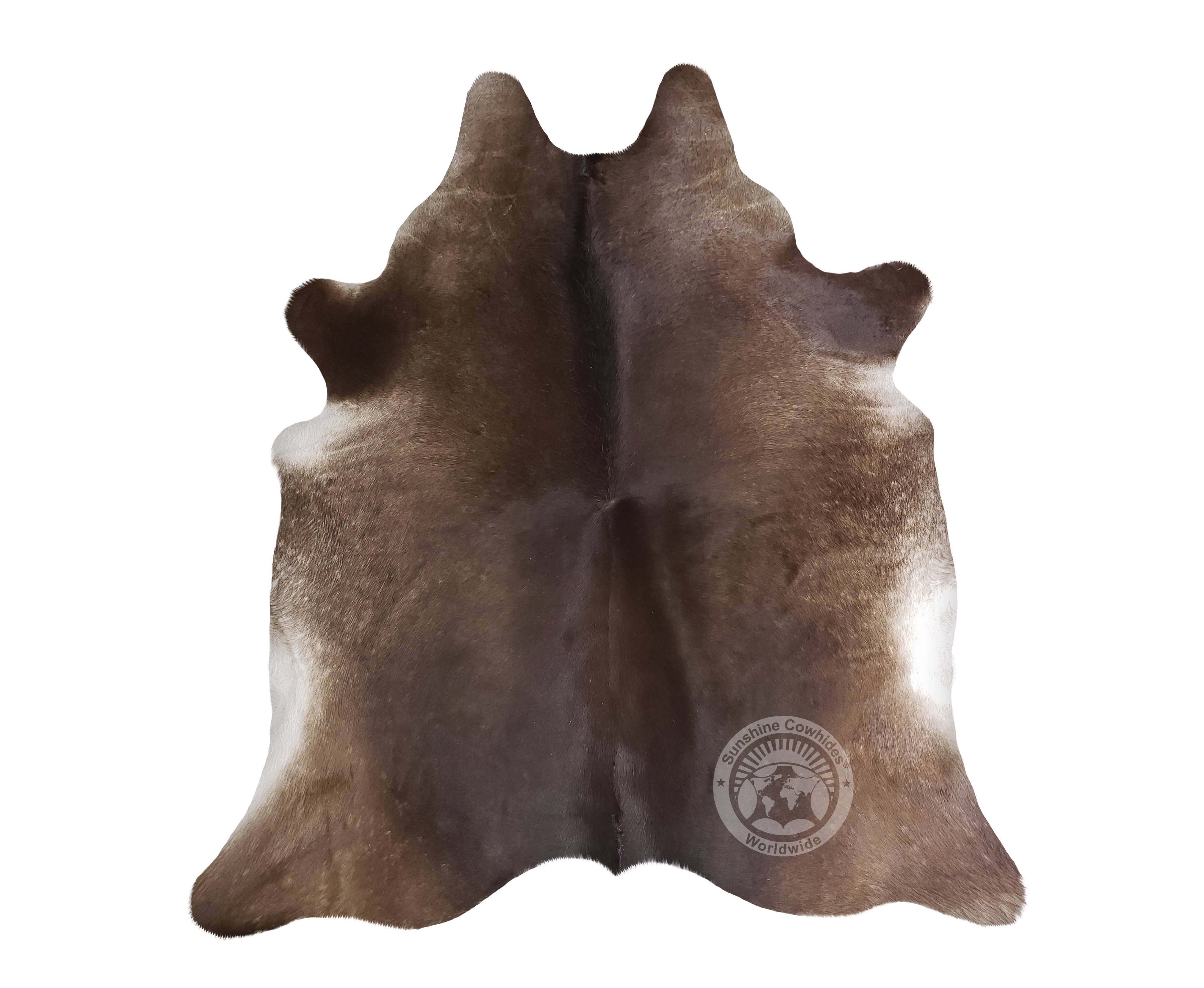 Sunshine Cowhides - Venta al por mayor Alfombra pequeña - Piel de vacuno de tono oscuro1