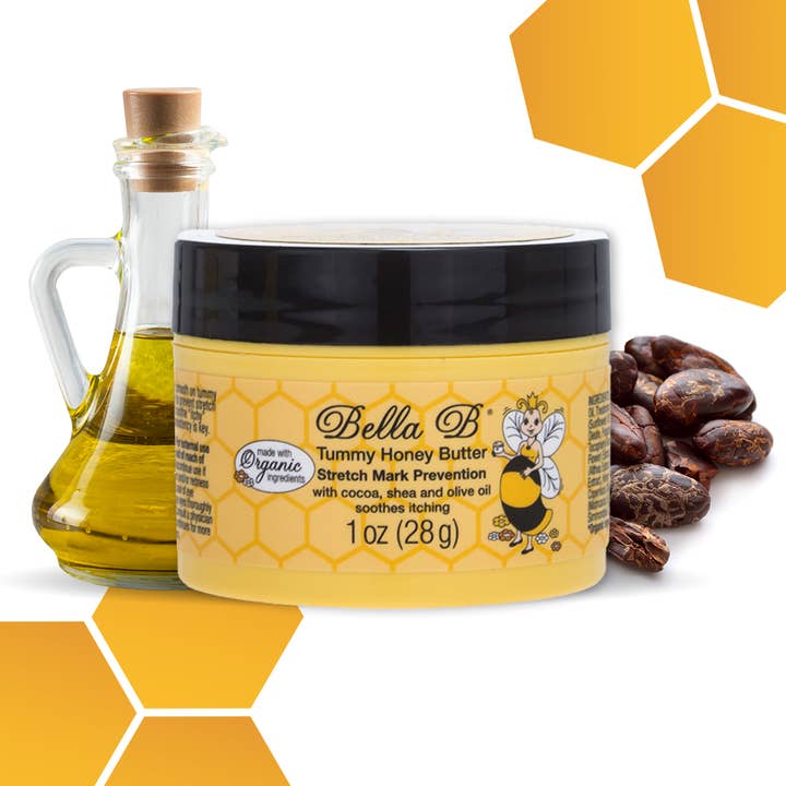 Bella B - Wholesale Belly Oil/Butter - Maternity - Trial Size Tummy Honey Butter 1oz
