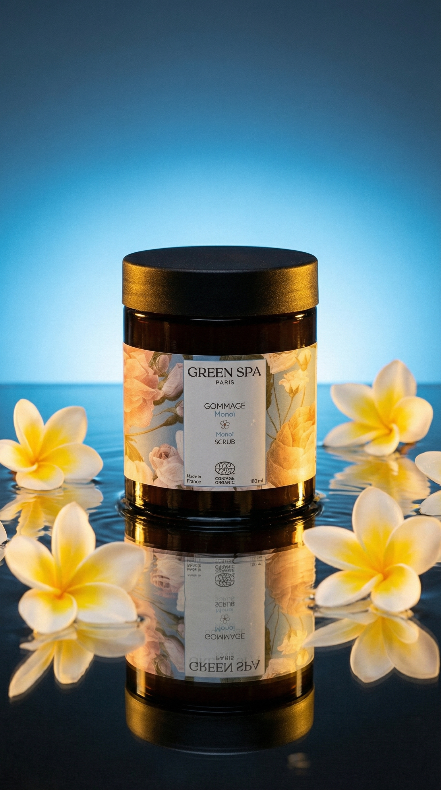 Green Spa - Wholesale Body Scrub/Exfoliant - Monoi scrub*7