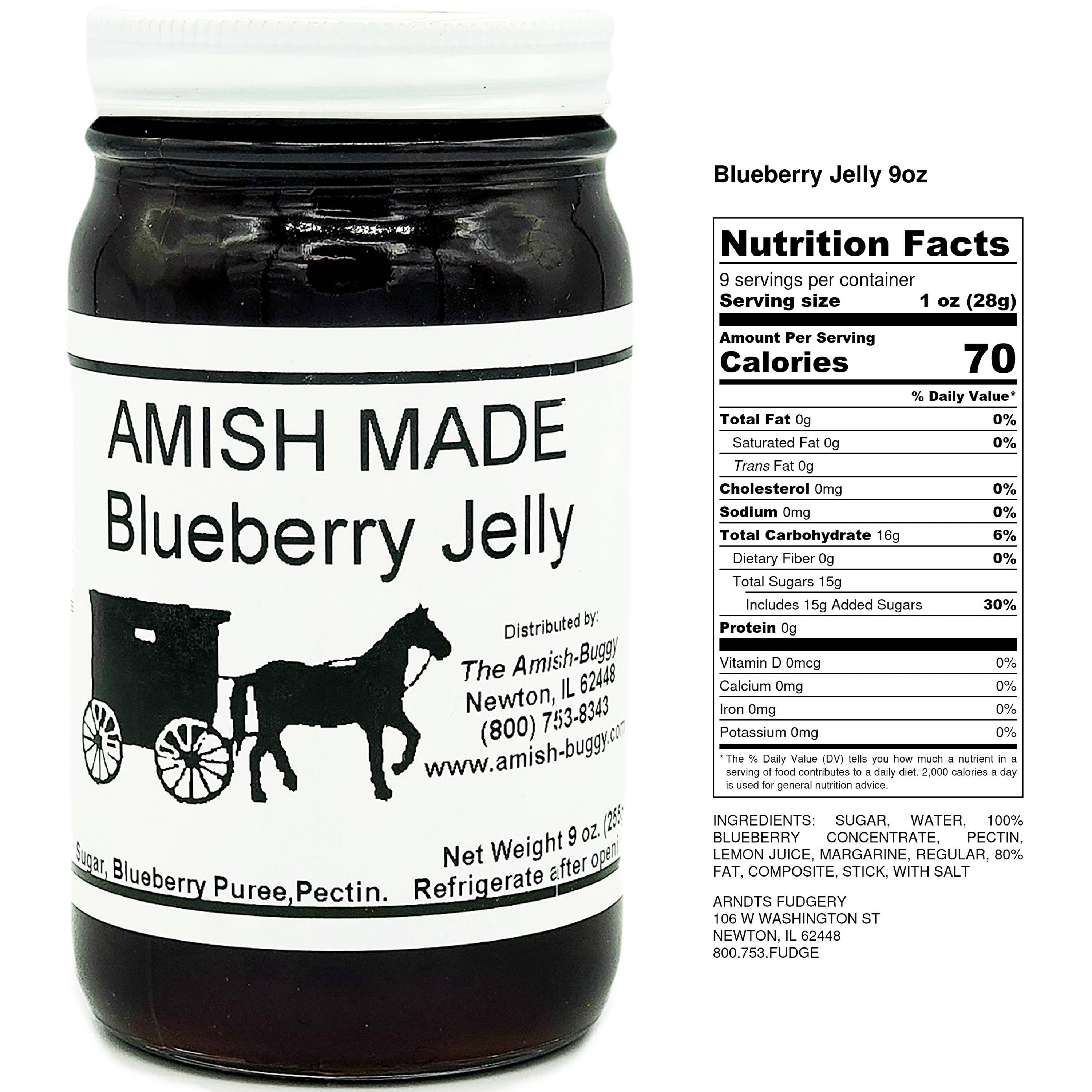 Arndt's Fudgery LLC - Wholesale Jam/Jelly - Amish made Jam and Jellies - 8 oz.35