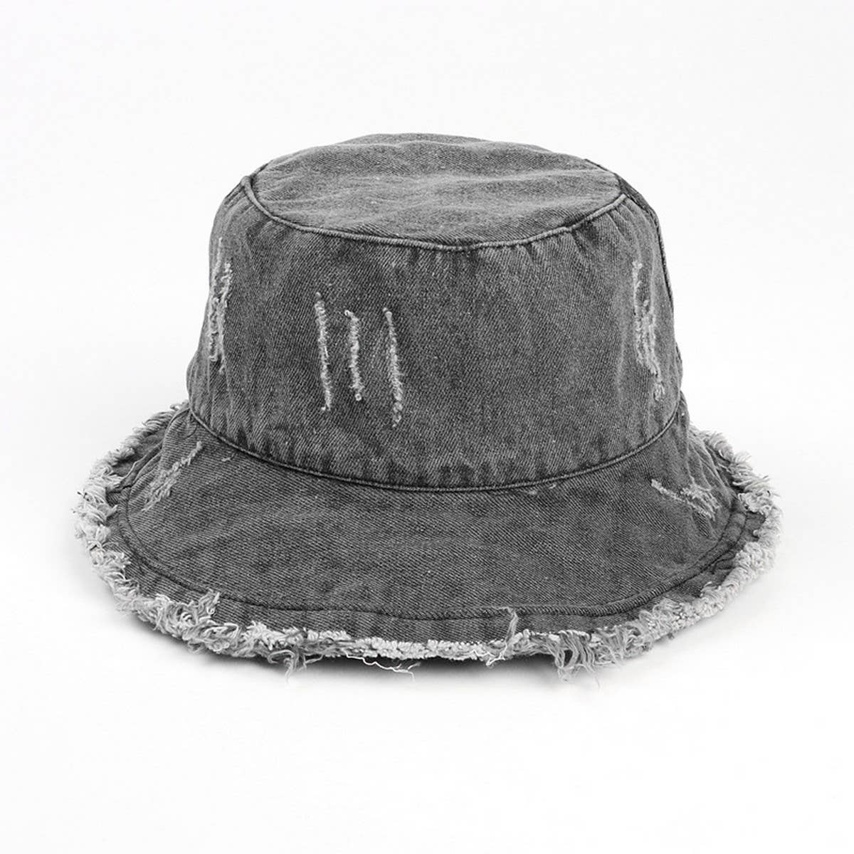 NINEXIS - Wholesale Bucket Hat - Women's - CWAH1505_VINTAGE DENIM BUCKET HAT1