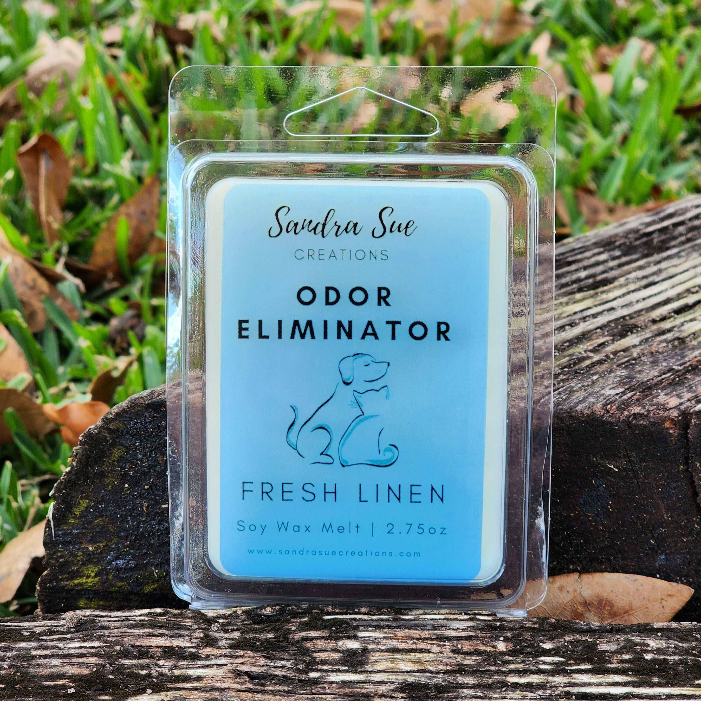 Sandra Sue Creations LLC - Wholesale Wax Melt - Odor Eliminating Soy Wax Melt, 2.75oz | Citrus or Linen0