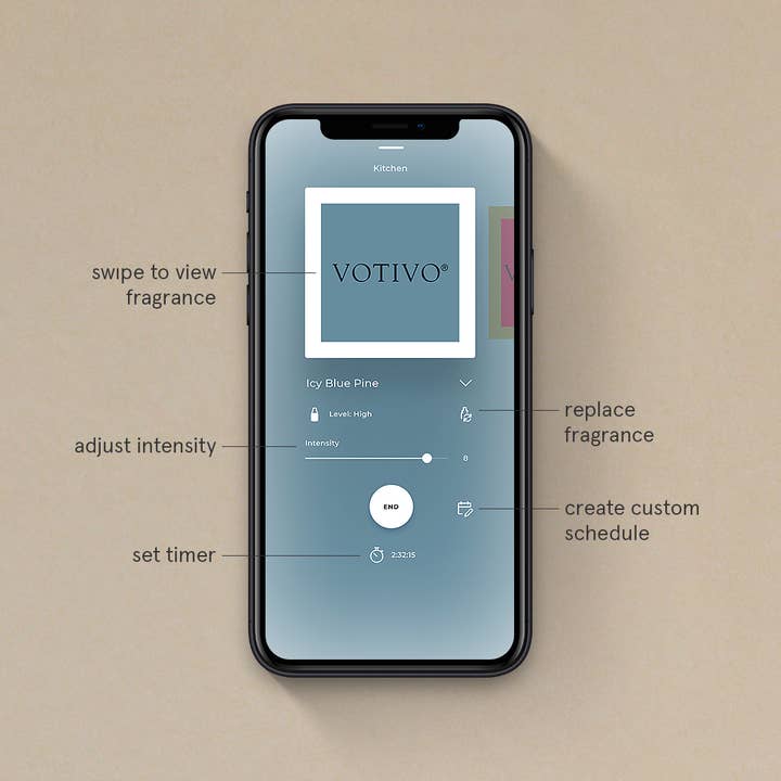 Votivo - Wholesale Fragrance Oil - Pura + Votivo Fragrance Refill 8 Pack - Icy Blue Pine2