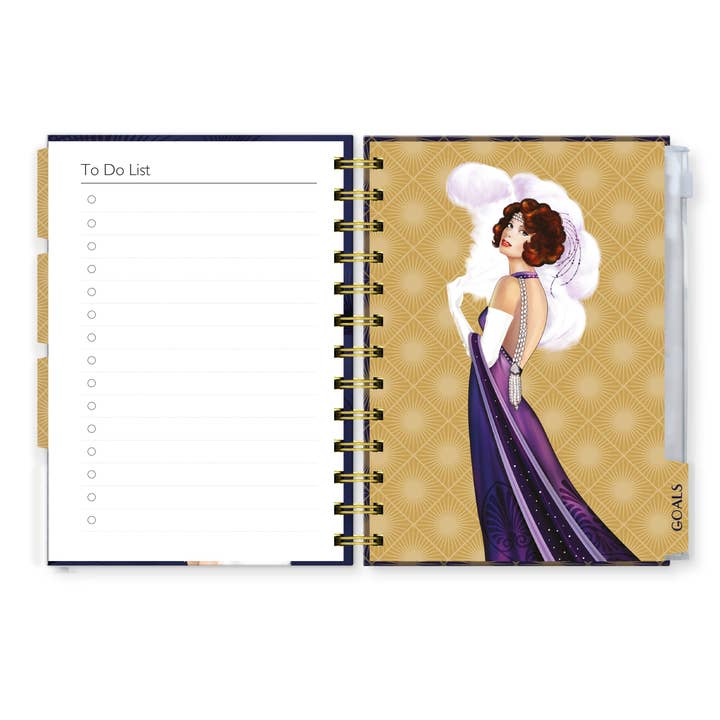 Robert Frederick Ltd - Wholesale Planner - Claire Coxon Art Deco 2026 Organiser Diary2