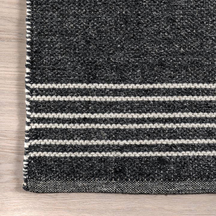 nuLOOM - Wholesale Area Rug - Birchwood Reversible Striped Wool Area Rug16