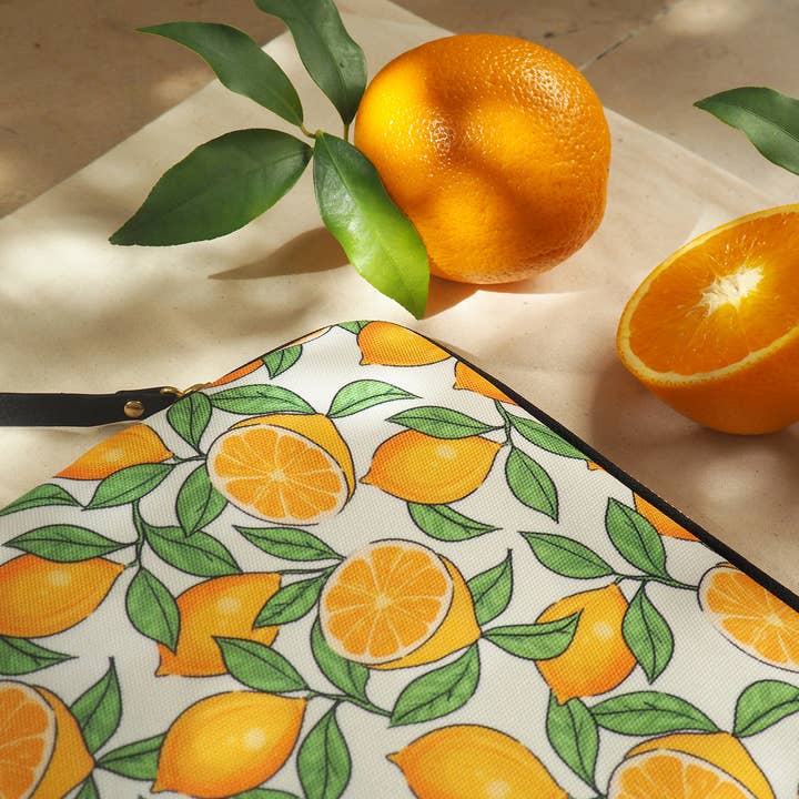 CASYX - Wholesale Laptop/Tablet Case - Women's - Retro oranges - laptop sleeve6
