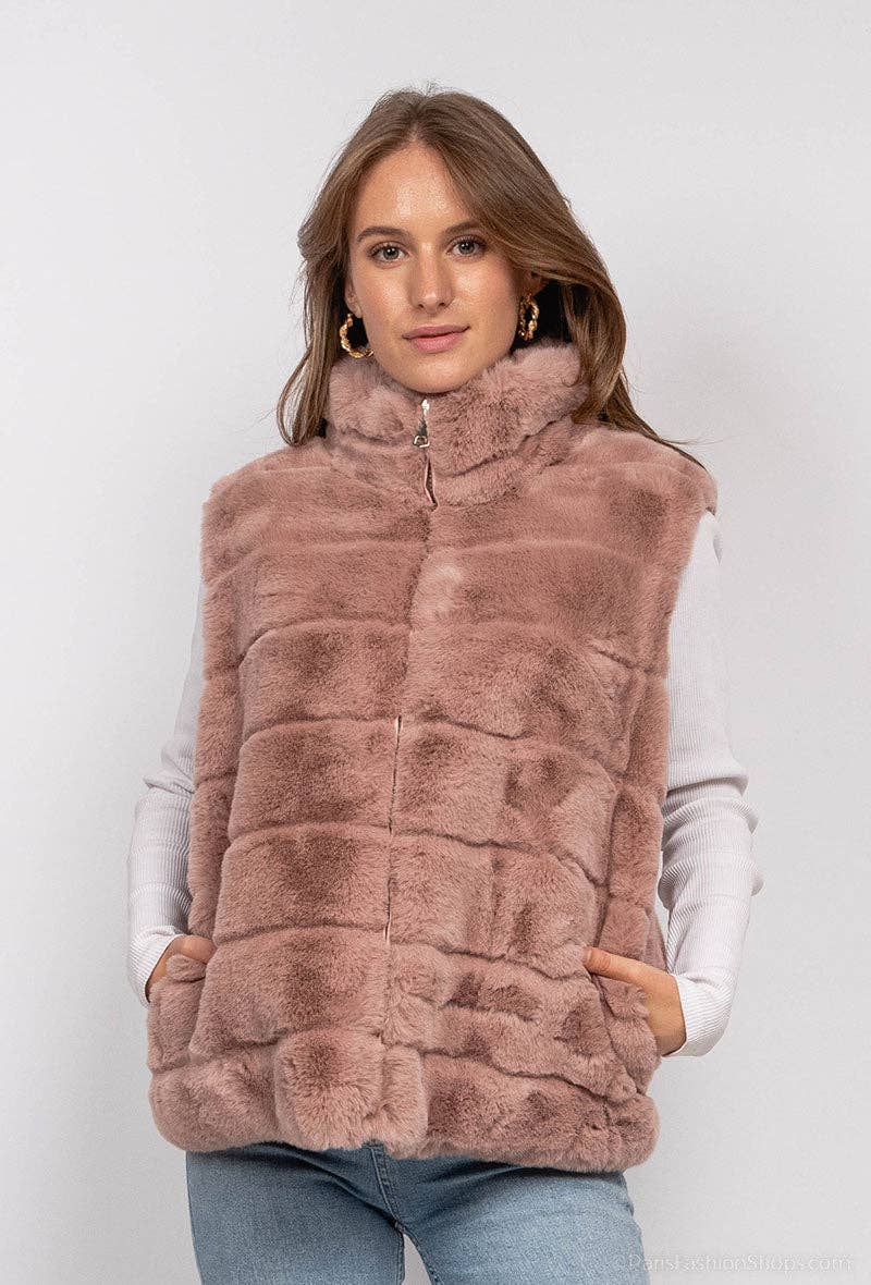 LIL' MOON - Wholesale Outerwear Vest - Women's - Vest #2551178