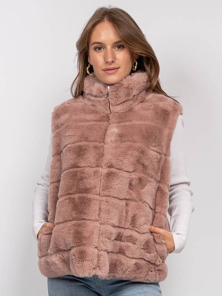 LIL' MOON - Wholesale Outerwear Vest - Women's - Vest #25511754