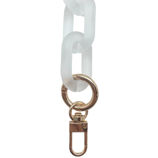 Cthru Purses - Wholesale Bag Strap - Women's - Marble & Frosted Acrylic Chains 2 Sizes - Assorted Colors6