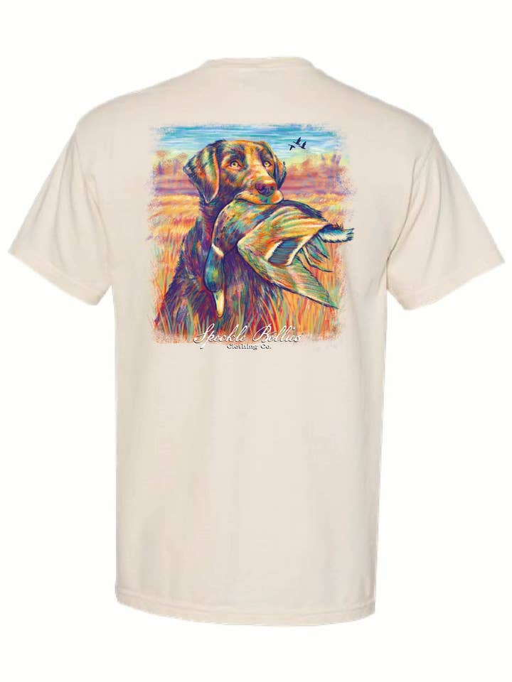Speckle Bellies Clothing Company - Wholesale Screen Printed T-Shirt - Unisex - Dog Duck