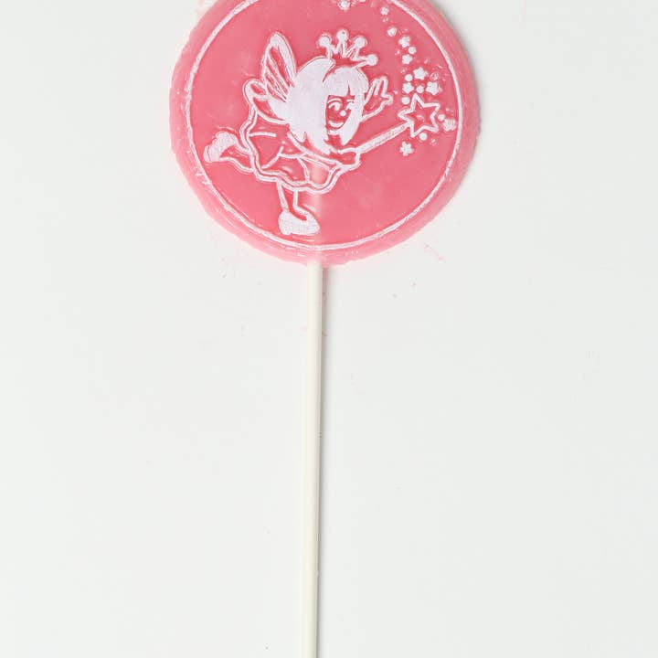 The Original Candy Company – wholesale Lollipop – Natural Fairy design Lollipop - strawberry flavour 60g
