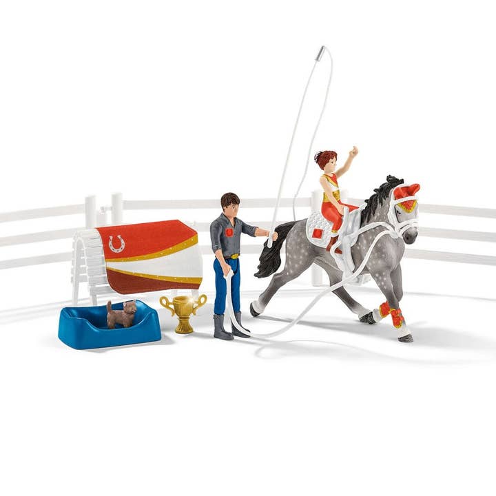 Horse Club Mia’S Vaulting Horse Toy Playset for wholesale by Schleich