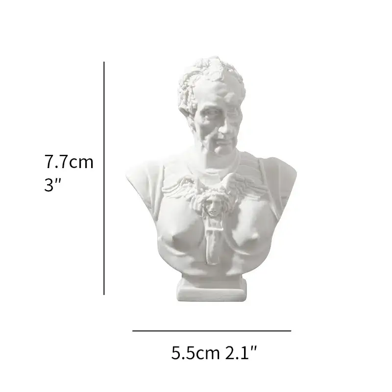 Magnifique Hearts - Wholesale Decorative Figurine - Miniature Greek Busts - Intricately Carved34