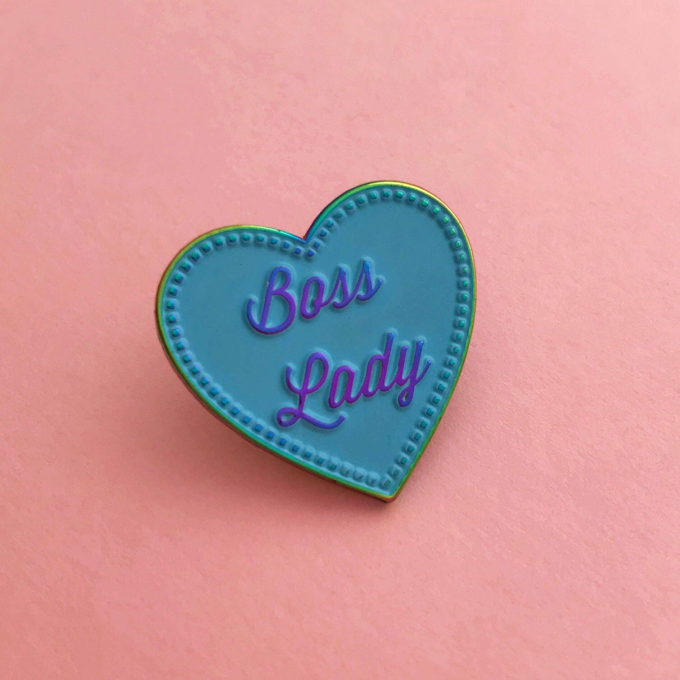 Hand Over Your Fairy Cakes – wholesale Lapel pin/button – Rainbow Boss Lady - Enamel Pin1