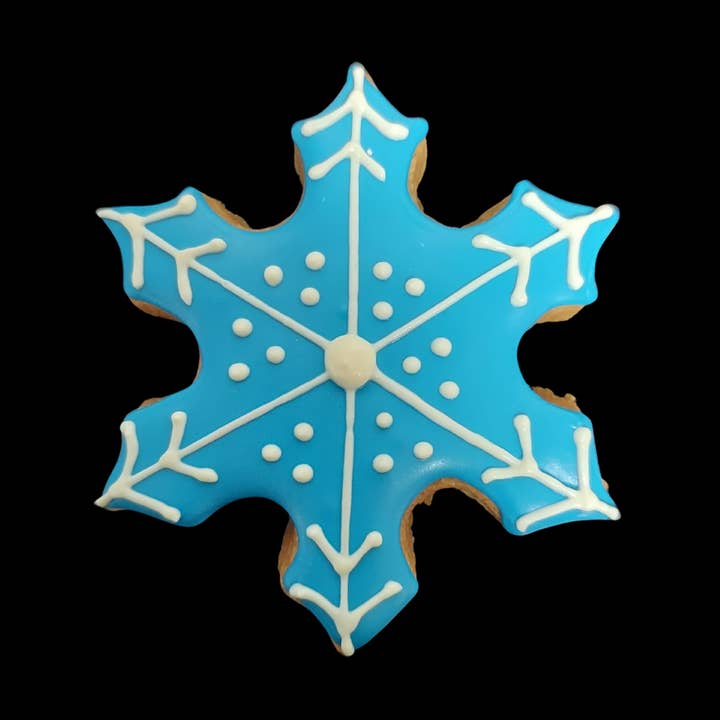 Snowflake for wholesale by P.S. Paws Pet Bakery