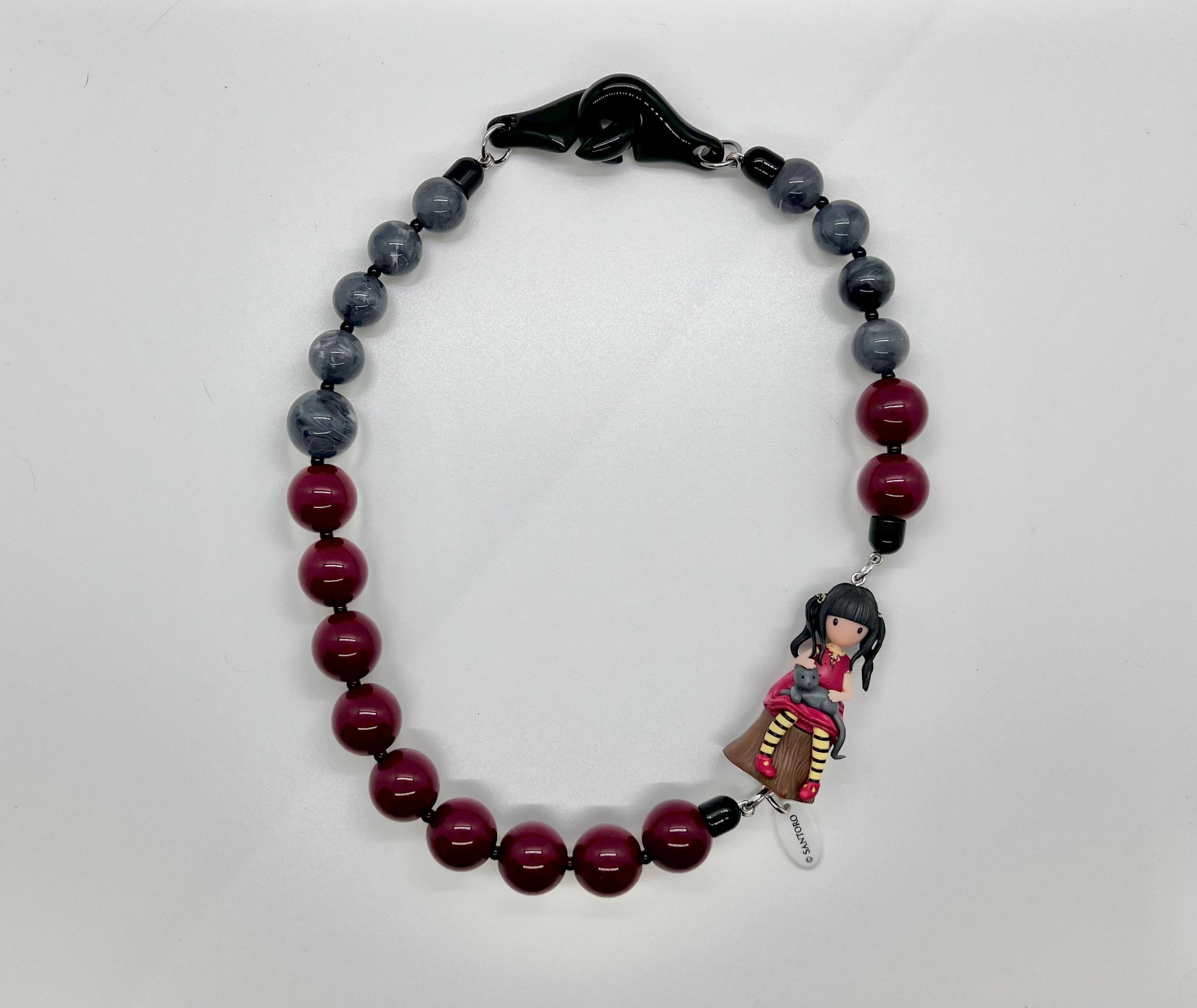 Alter Ego Designs - Wholesale Pendant/Charm Necklace - GORJUSS European Storybook Character Ruby Necklace 2