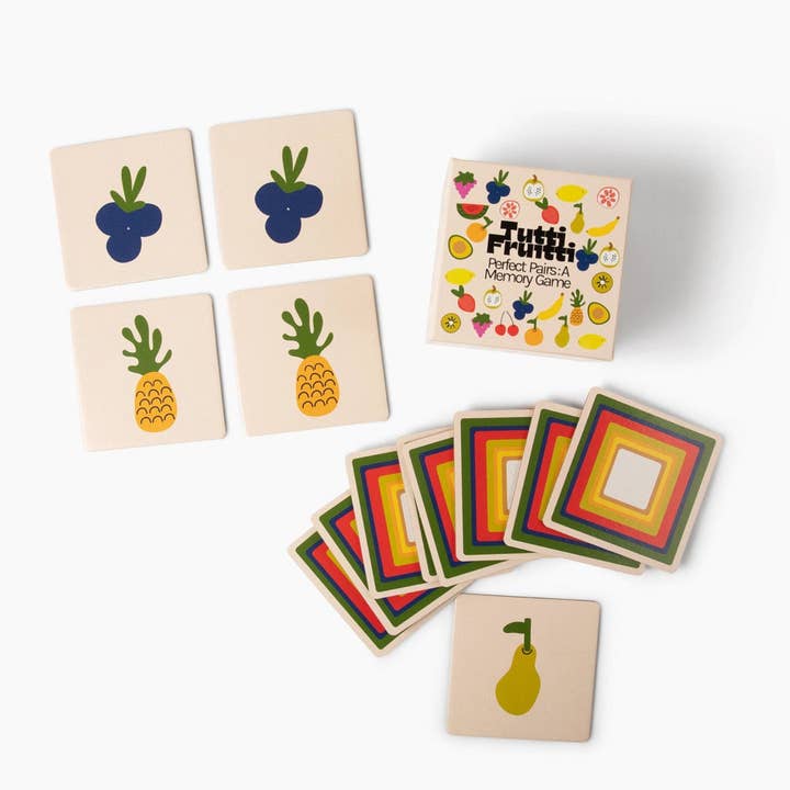 Perfect Pairs: A Jumbo Memory Game : Tutti Fruitti for wholesale by I AM & CO
