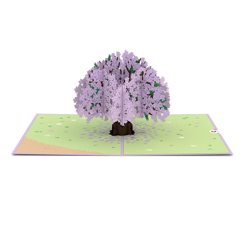 Lovepop Cards - Wholesale Everyday Greeting Card - Jacaranda Tree Card, 5x7" Pop-Up Cards4