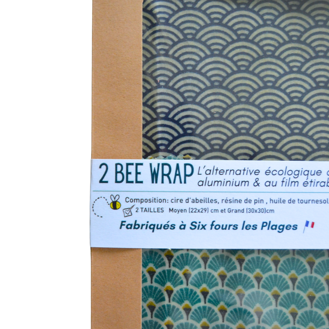 JeSuisGreen - Wholesale Food Storage Wrap/Bag - Bee wrap 2 sizes2