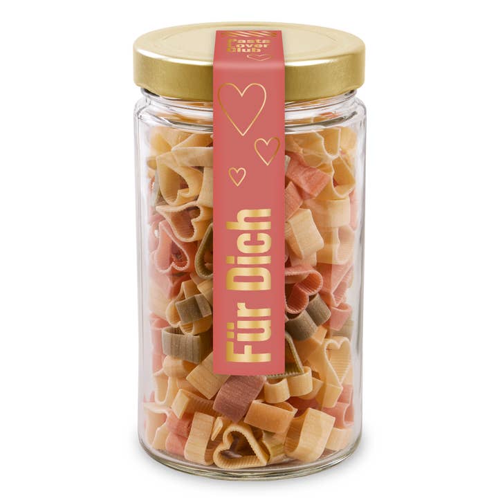 Für Dich Herzen Pasta 150g for wholesale by naschlabor GmbH